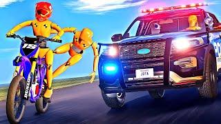 Police Chase and Car Crashes #02 [BeamNG.Drive]