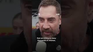 Javier Bardem speaks out against ‘genocide in 4K’ in Gaza