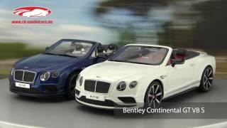 ck-modelcars-video: Bentley Continental GT V8 S Cabriolet GT-Spirit