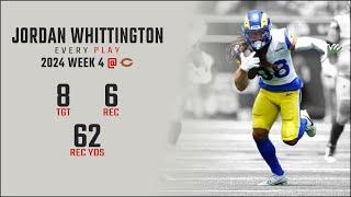 Jordan Whittington Week 4 Replay: Every Target and Catch @ Chicago Bears