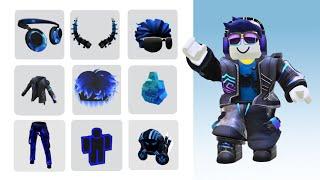 HURRY! FREE ROBUX AND GET 20+ COOL BLUE ITEMS ON ROBLOX 2024 (EASY TO GET)