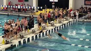 Liberty league championship 2020 - 400 medley relay