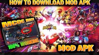 HOW TO DOWNLOAD MARVEL CONTEST OF CHAMPIONS MOD APK | MCOC MOD APK | 100% WORKING | GAMEPLAY VIDEO