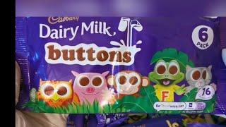 Cadbury Dairy Milk Buttons unpacking @emilyhchannel3303