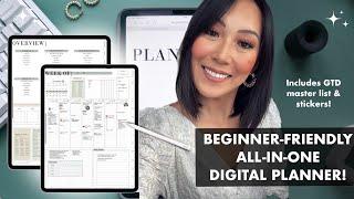 2023 BEGINNER Digital Planner including the GTD Method! | MomYePlans The Docket Planner Flipthrough