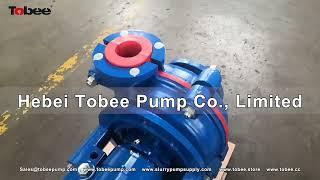 Tobee® 3inch PU Slurry Pumps ,head mounted horizontal slurry pump,head 200m deep mining pump