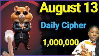 13 August Hamster Kombat Daily Cipher Code  Today