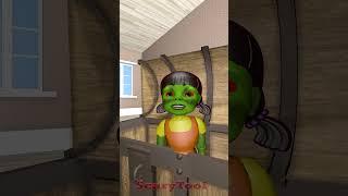 How Smart NickGym Help Tani Escape Skibidi Toilet Zombie in Scary Teacher 3D? #shorts