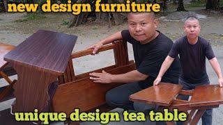 new design furniture || unique polting system tea table