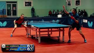 4.ГАДИЕВ - ИСМАИЛОВ RUSSIAN Team Championship table tennis настольный теннис