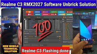 Realme C3 RMX2027 Flashing With Unlocktool.net | How to Flash Realme C3 Unbrick Software Solution