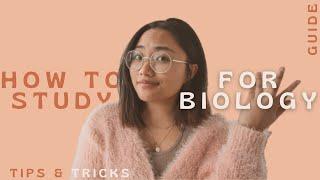 HOW TO DO WELL IN BIOLOGY : High School & College/University Biology Tips & Tricks