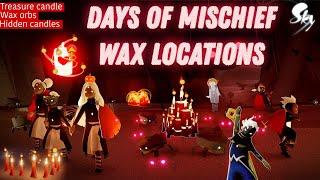 Days of Mischief Hidden Candles Locations  | SkyCotL Beta