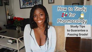 How to Study for Pharmacology | Nursing School