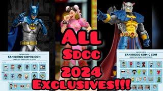 Going Through All of the San Diego Comic Con Convention Exclusive Collectibles (2024)