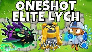 HOW TO ONESHOT ELITE LYCH - GUIDE - BTD6