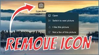 [Fixed] ️ Remove Learn About This Picture icon Windows 11 or Windows 10