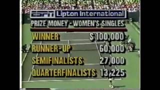 Chris Evert vs Gabriela Sabatini 1989 Key Biscayne 2°Set