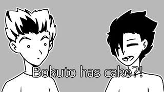 Bokuto has cake?! (Haikyuu!! Animatic meme)