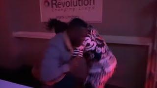 KSI and Deji wrestling each other 