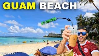 GUAM'S Most BEAUTIFUL Beach (Tumon Bay)