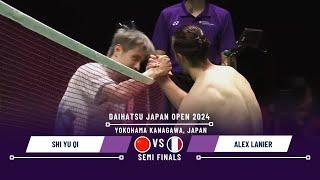 Shi Yu Qi vs Alex Lanier Japan Open 2024 Badminton | SF #japanopen2024