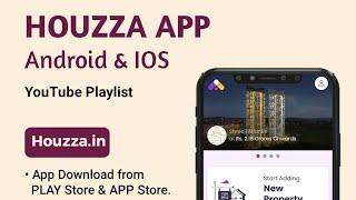 HOUZZA APP | Play Store | App Store | Signup Process | Home Page | Part 1