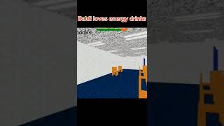 Bald is crazy!! Baldi loves energy drinks - Baldi's basics mod