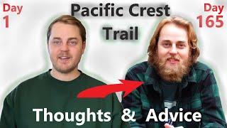 I hiked the Pacific Crest Trail - my thoughts & advice