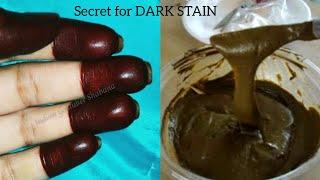 Secret for dark stain| How to make mehndi paste at home for dark stain|Mehndi paste |Mehndi