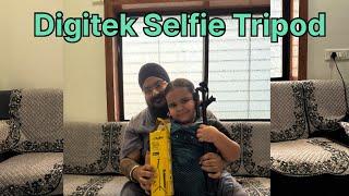 Digitek selfie Tripod DTR 555 | Digitek | Paribakshi vlogs | How to use Digitek selfie Tripod DTR555