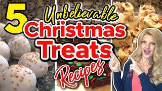 5 Amazing NO-BAKE CHRISTMAS TREATS You MUST TRY! | Easy MOUTH-WATERING SWEET TREATS Recipes