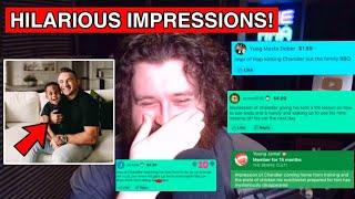 The MMA Guru’s Stream Gets OVERLOADED With Michael Chandler & His Kids IMPRESSIONS! (Hilarious)