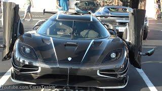 Supercars en Los Angeles EEUU Vol 5 - Cars and Coffee's, Agera Vader, Daytona SP3, SLR MSO y mas!