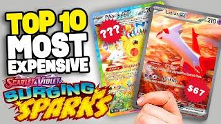 TOP 10 most valuable cards from Surging Sparks | Should you invest?