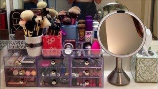 College Makeup Collection & Storage! | Lindsey Hughes