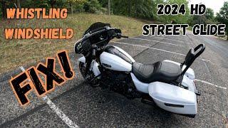 Windshield Whistle FIX '24 Harley-Davidson STREET GLIDE