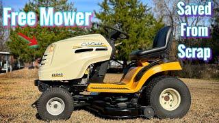 REPAIR of a FREE Broke Down Cub Cadet Mower