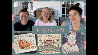 Flosstube # 24 | Annie Beez Folk Art | EXPO Releases! New Plans, WIPs and Some Crochet!