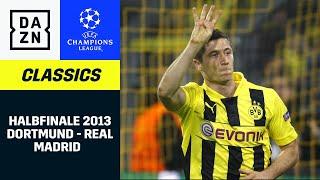 Viererpack! Lewandowski-Gala gegen Real Madrid | UEFA Champions League | DAZN Classics