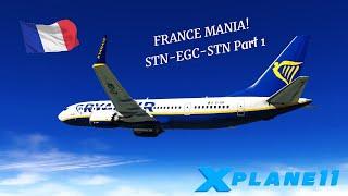 XP11 | RYANAIR 737 MAX TO FRANCE! PART ONE