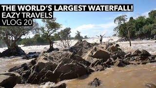 THE WORLD'S LARGEST WATERFALL!! (KHONE PHAPHENG)