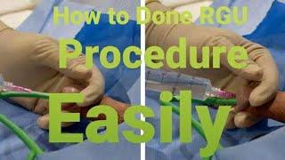 RGU | RETROGRADE URETHROGRAM | RADIOLOGY PROCEDURE | ASIF MALIK