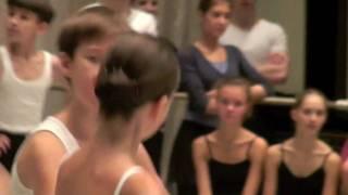 "La fille mal gardee" Rehersal