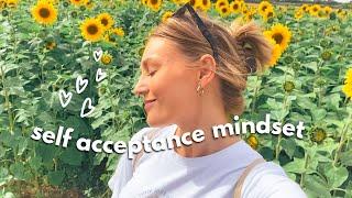 the first step to a self acceptance mindset 