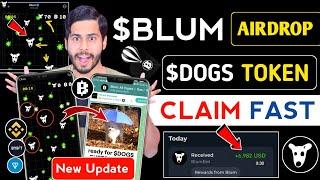 Blum dogs airdrop, blum new update, blum dogs token claim, blum listing date, blum dogs update, blum