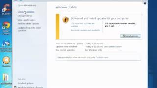 How to Update Windows 7 - Automatically Update the Operating System