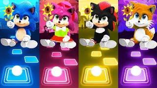 Baby Sonic - Baby Amy Rose - Baby Shadow - Baby Tails - Tiles Hop EDM Rush