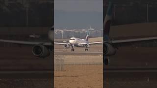 Eurowings Airbus A319 Landing at Stuttgart Airport #springonyoutube