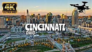 Cincinnati, Ohio In 4K By Drone - Amazing View Of Cincinnati, Ohio